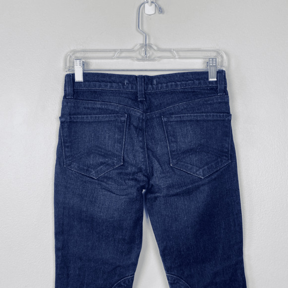 J Brand Suzuki Motorcycle Jeans Stinson Low Rise Skinny Jean Dark‎ Wash Size 26 - Picture 8 of 13